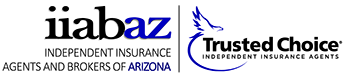 Trusted choice logo for the Independent Insurance Agents and Brokers of Arizona